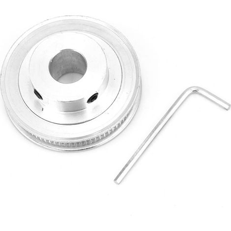 Poulie De Synchronisation 2gt 80 Dents - Alliage D'aluminium - Pour Courroie 6mm - Alésage 5-14mm (1/5)