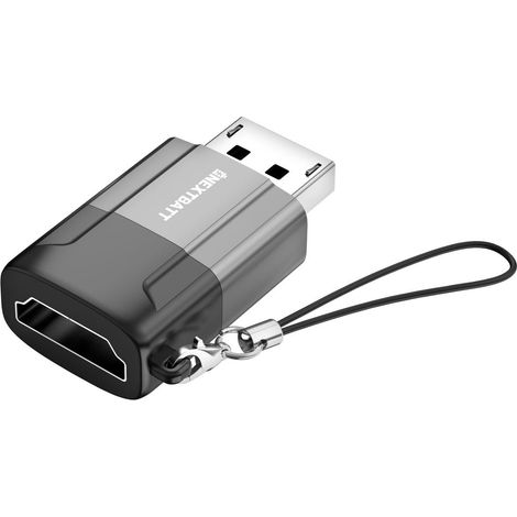 Adaptateur NEXTBATT DisplayPort vers HDMI femelle, 4K à 30 Hz - Noir