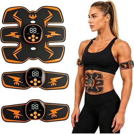 Fascia per allenamento corporeo in pelle PU/idrogel, 10 impostazioni, 39 livelli regolabili, accessorio fitness ricaricabile 3 in 1 con connessione Type-C per uso domestico (1/5)