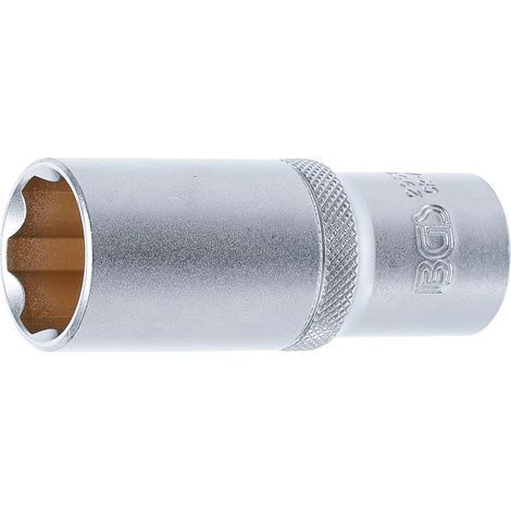 BGS  Vaso  Super  Lock  profundo  Cuadrado  interior  12,5  mm  (1/2")  SW  22  mm  -  2952