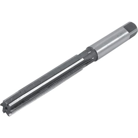 Alesatore per mandrino H8 – gambo cilindrico da 12 mm – foratura e fresatura di carotaggi – utensile rotante a scanalature parallele