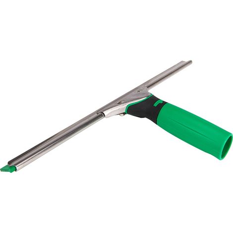 Unger ErgoTec Fensterwischer Breite 35 cm, mit S-Schiene und grünem Wischergummi