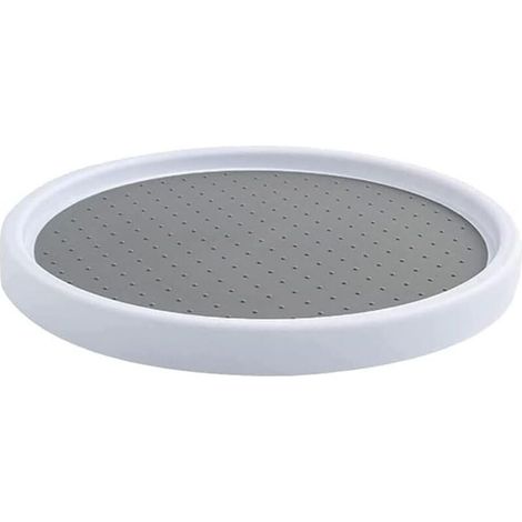 Étagère à épices ronde, plateau rotatif, plateau tournant pour meuble de cuisine, diamètre 25 cm (1/4)
