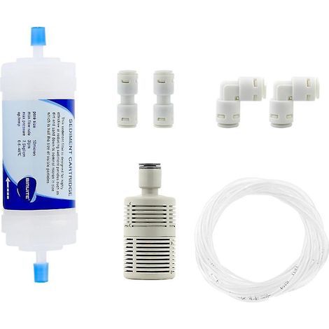 Système de filtration d'eau par sédimentation pour une eau rafraîchissante (1/4)