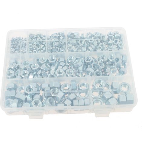 Coffret ecrou hexagonaux - 530 pc mm