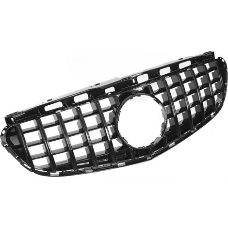 Grille calandre Mercedes classe E W212 de 2013 a 2016 Look GT Noir-42695376 (1/4)