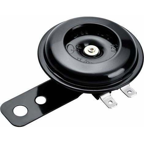 Klaxon moto Avertisseur Motocycle Universel Horn pour Scooters, Motos, Tricycles, Pocketbikes DC 12V, 1,5A, 105db Etanche (1/4)