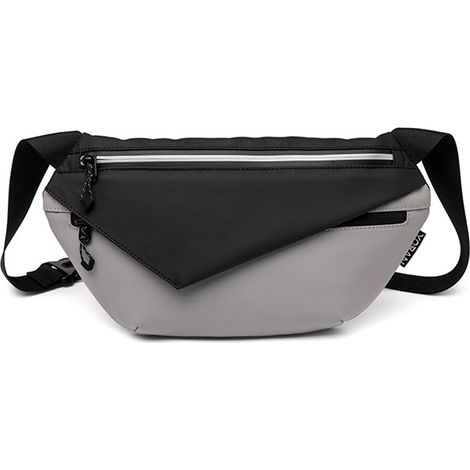 1 Sac banane, tissu Oxford déperlant, coutures renforcées, boucle durable, course à pied fitness extérieur (1/5)