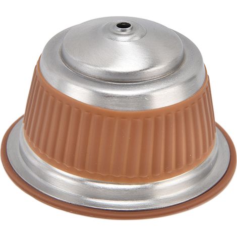 Dolce Gusto kompatibles Kaffeezubehörset: wiederverwendbarer Edelstahl-Filterhalter, braun (1/5)
