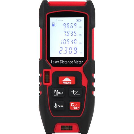 Télémètre Laser Portable 100m Mesure de Distance Précise Niveau Laser Haute Précision Outil de Mesure Intérieur Altimètre Numérique (1/5)