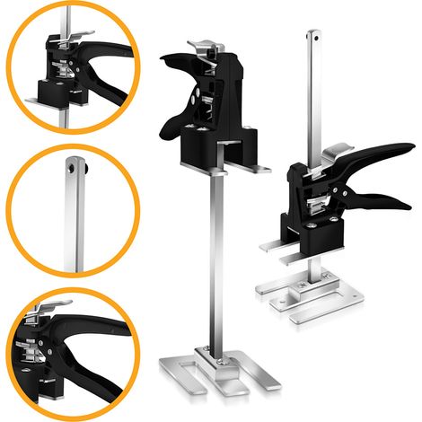TolleTour Handwerkzeugheber Arm Plattenheber Arbeitssparender Brett Heber Schrankheber Höhenverstellung Hebevorrichtung Bis 240Kg 2X (1/5)