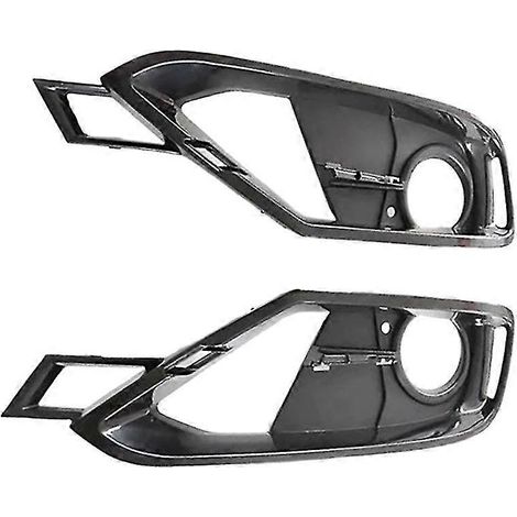 Cache de grille de pare-chocs avant avec feux antibrouillard pour BMW Série 3 F30 F31 (2012-2015) 51117300739 51117300740 (1/5)