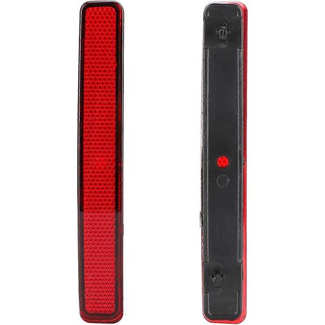 Paire de réflecteurs de pare-chocs arrière, compatibles avec Ford T5 Transporter (2003–2011), référence 7E0945105, rouges