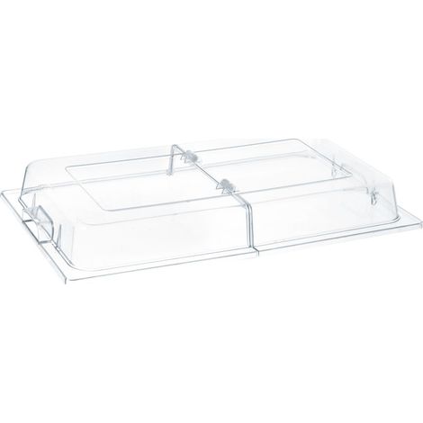 HENDI Präsentationshaube GN 1/1, GN 1/1, 530x325x(H)76mm