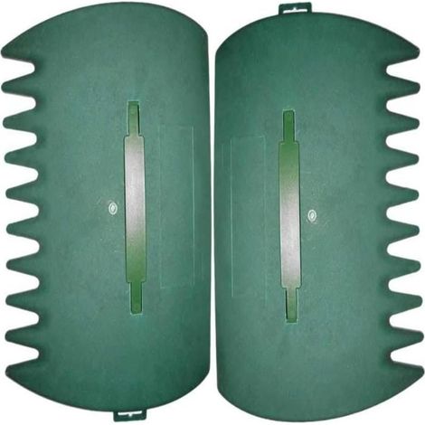 Pince à feuilles, lot de 2 pinces manuelles pour jardin et cour, ramasse-feuilles avec griffes. (1/5)