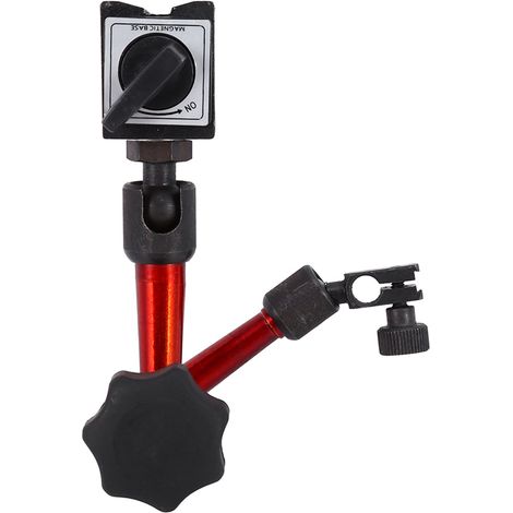 Mini support magnétique professionnel pour niveau à bulle numérique avec pied (1/5)