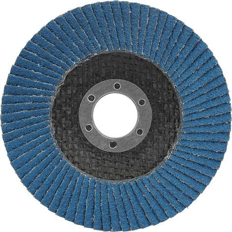 115 mm (4.5") zirconium-corundum winged grinding wheel, 60 grit, for angle grinder (1/5)