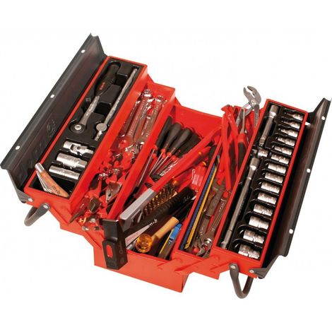 Boîte à outils maintenance 93 pièces - MOB (1/3)