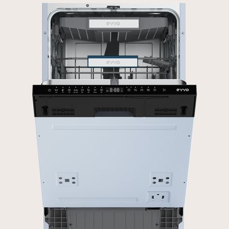 EVVO Di.4 Slim Lavavajillas Integrable 45cm Panelable 11 Cubiertos 8 Programas (1/5)