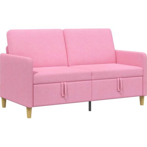 Sofa avec rangement Rose 152 x 78 x 87 cm Polyester vidaXL (1/5)