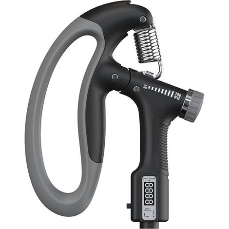 Entraîneur de force de préhension 10-100 kg - Force de préhension réglable avec acier inoxydable (1/5)