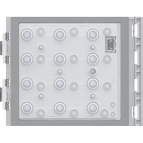Bticino – Clavier électronique codé pour ouverture de porte – Alimentation BUS 2 fils – Rétro-éclairage LEDs – 353000