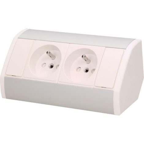 Möbelsteckdose 2x250V OR-GM-9005/W-G (1/5)