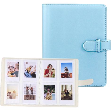 Retro-Fotoalbum mit 128 Fotos, Einband aus Kunstleder, ideal für Geburtstage und Hochzeiten. (1/5)