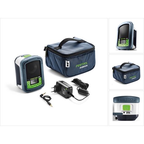 Festool Radio digital BR 10 DAB+ SYSROCK (1/5)