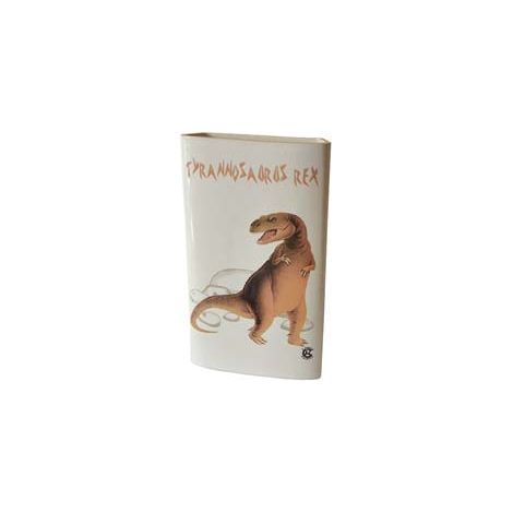 UMIDIFICATORE IN CERAMICA LARGO DINOSAURI- cm.12,5x3x20,5h. - 3 pezzi IL COCCIO