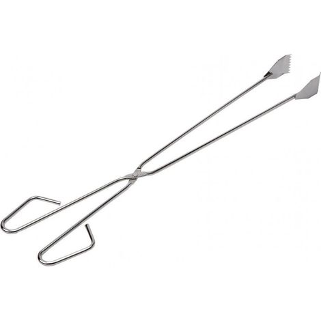 SAUVIC tenacilla pinza barbacoa inoxidable 55 cm , Tenacilla barbacoa 55 cmComplemento fundamental para barbacoaMaterial: Acero inoxidable 18/8 electropulidoTamaño: 55.