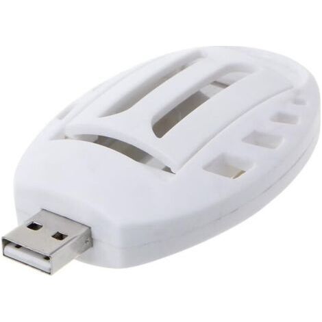 Portable USB Electric Mosquito Repellent Outdoor Hiking Home Summer New Insect Repellent White (1/5)