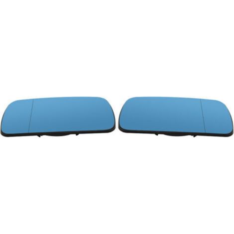 Paire de rétroviseurs bleus de rechange pour modèles E46 (02.1998-03.2005) et E39 (1995-2000). (1/4)