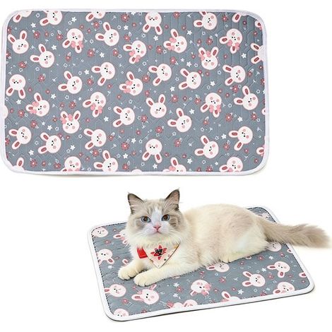 9070cm, Talla 2XL, Alfombrilla de compresión de hielo portátil para verano, Alfombrilla lavable para perro, Cojín refrescante, Cojín de asiento (1/5)