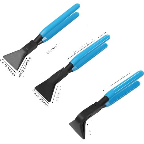 Ensemble d'outils de pliage de métal, 3 têtes de pince, conception durable, Lueur bleue (1/2)