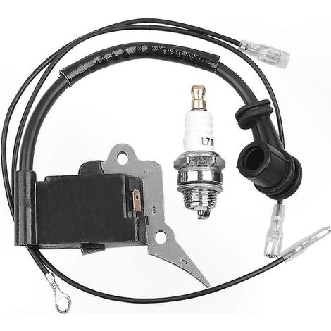 Pièces détachées pour tronçonneuse ZENOAH G2500 25CC : Module de bobine d'allumage, bougies d'allumage (1/5)