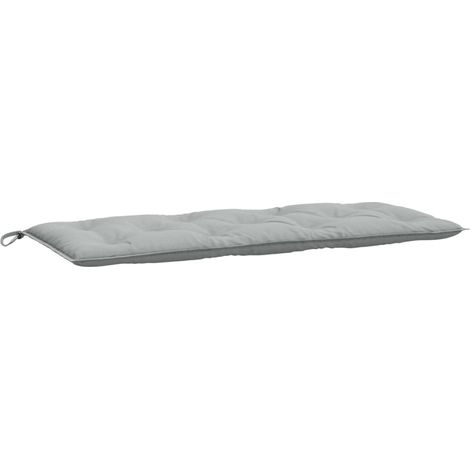 Maison Exclusive - Gartenbank-Auflage Melange Hellgrau 120x50x7 c