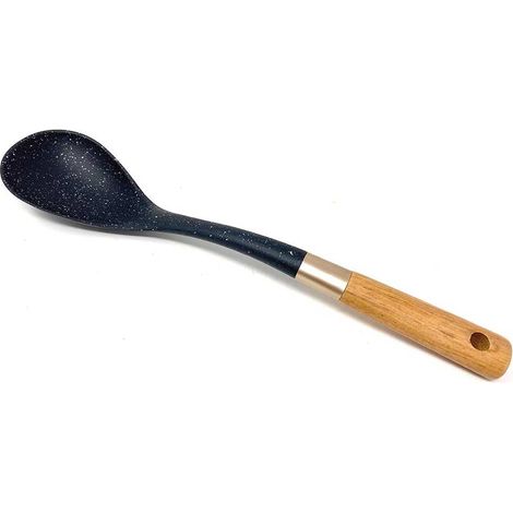 Cucchiaio antiaderente con Manico in Legno appendibili Attrezzi Utensili da Cucina stoviglie