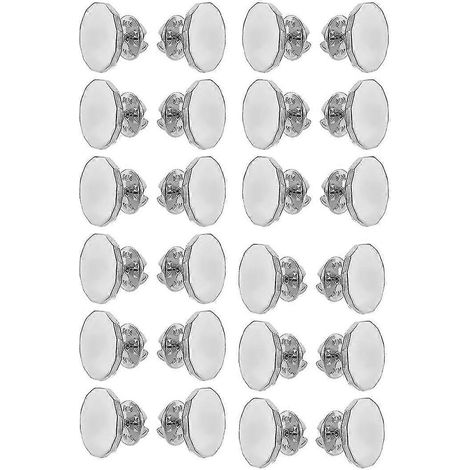 Lot de 12 paires d'aimants pour rideaux, attaches magnétiques pour rideaux de douche, boutons de fixation pour rideaux et nappes (1/5)