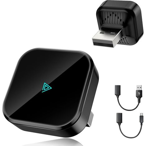 D1 Wireless CarPlay Adapter for iOS, Convert Wired CarPlay to Wireless CarPlay, Plug (1/5)