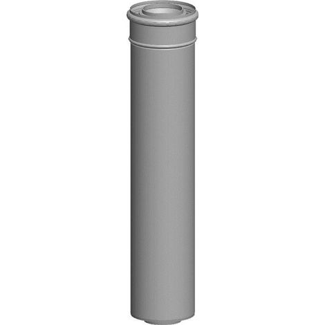 Wolf Tuyau d&39échappement / air Cob 2651725 1000 mm, DN 60/100, enfichable, blanc