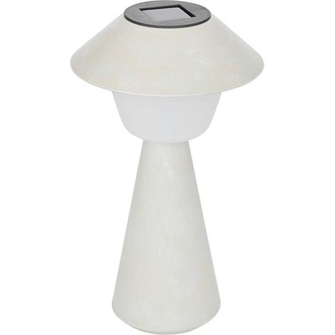 Lampe d'Extérieur Solaire "Damon" 31cm Beige