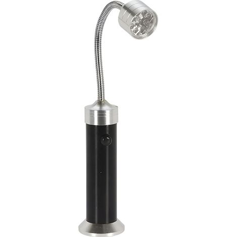 Lampada LED Barbecue Magnetica 9 Luci LED con Calamita h 25 cm a Batterie COSEDACASA griglia casa cucina pic nic campeggio (1/4)