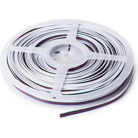 Velleman Cable RGB 4 conductores 25 metros duradero