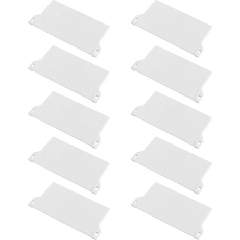 Plaques de Fond PVC 89mm pour Store Vertical, Lot de 10 (1/5)