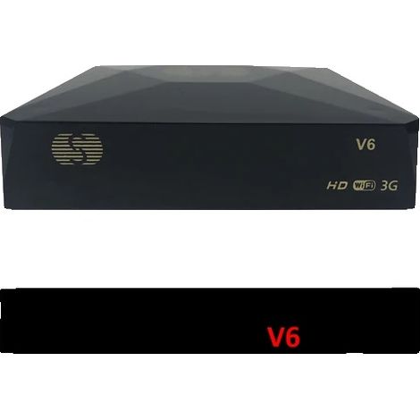 Récepteur TV satellite, résolution HD, support CCCAMD, SV6, prise UE (1/2)