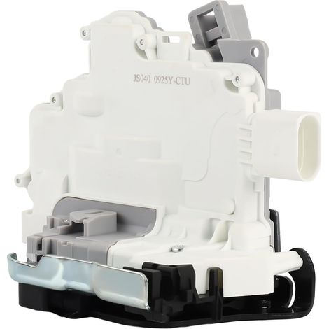 Serrure Porte Avant Droite - 1 Pièce - Acier Inoxydable - Remplacement 8J1837016A - Pour Audi VW Porsche - 13x16 cm (1/5)