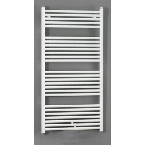 Zehnder Radiateur de salle de bain Zeno, 1508x600 mm (HxL), Raccordement central/latéral, Simple couche, ZN-150-060-05, ZZ200460B100000 (1/5)