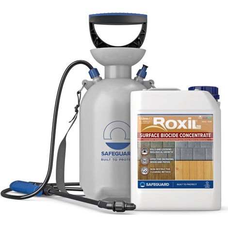 Roxil 200 Wood & Patio Cleaner 5 Litres & Sprayer (1/2)