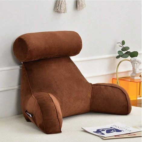Coussin de dossier pour canapé avec coussin lombaire, oreiller de soutien pour le dos, coussin de confort pour la taille, appui-tête pour lit, lecture/TV/films/jeux, salon bureau chambre (1/3)